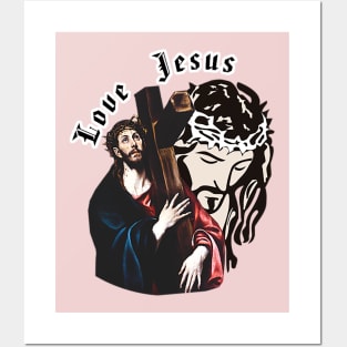 Love Jesus Posters and Art